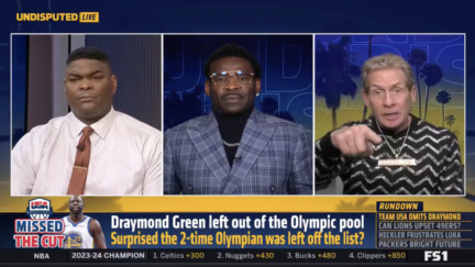 Skip Bayless reacts to Draymond Green not making Team USA